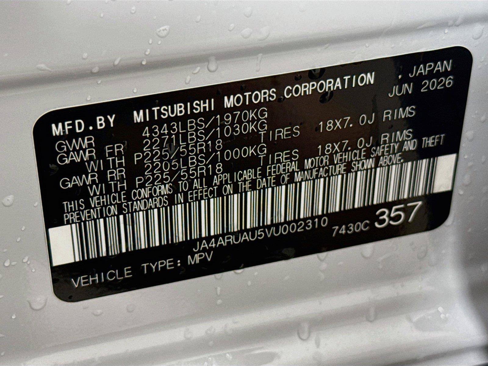 New 2027 Mitsubishi Outlander Sport ES AWD/4WD image 34