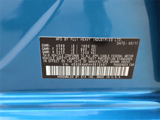 Used 2017 Subaru Impreza 2.0i Sport image 38