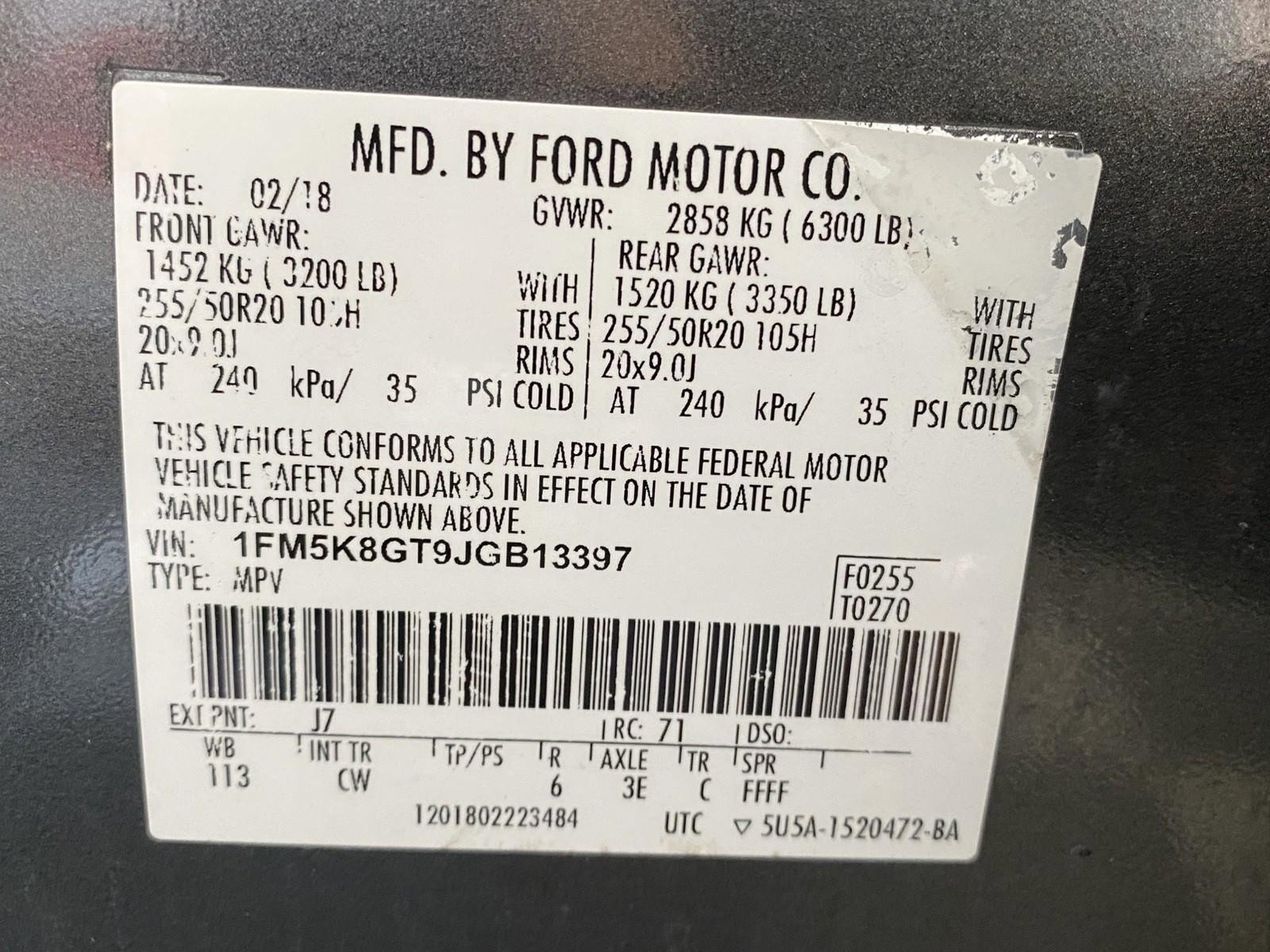 Used 2018 Ford Explorer Sport AWD/4WD image 36