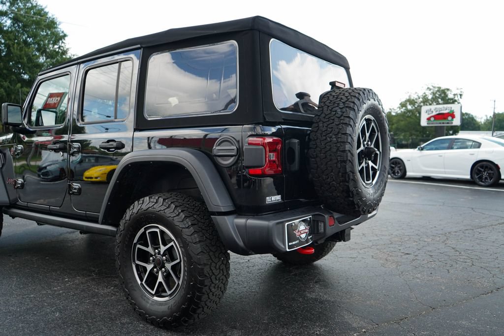 Used 2024 Jeep Wrangler Unlimited Rubicon w/ Technology Group AWD/4WD image 22