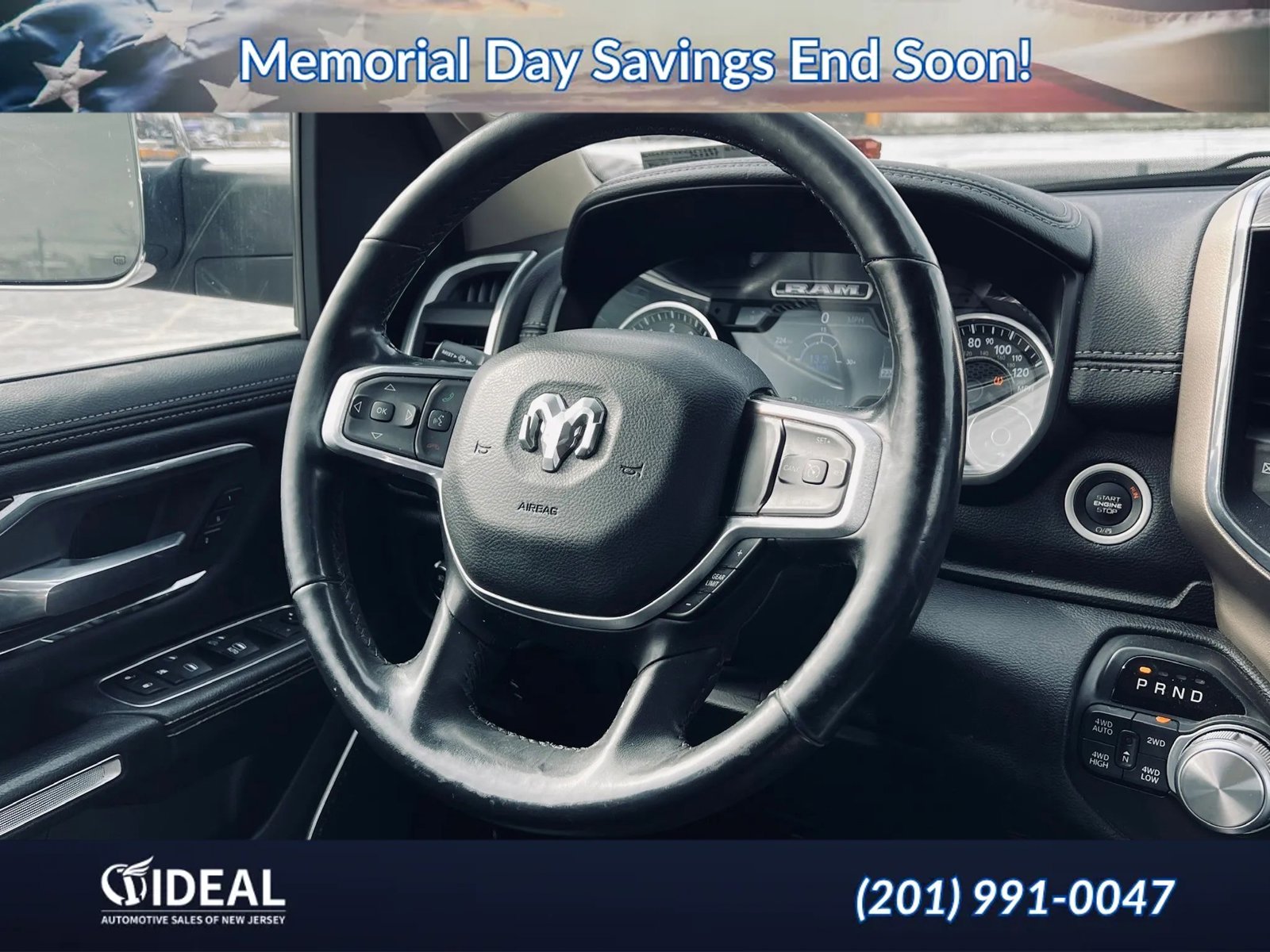 Used 2019 RAM 1500 Laramie AWD/4WD image 12