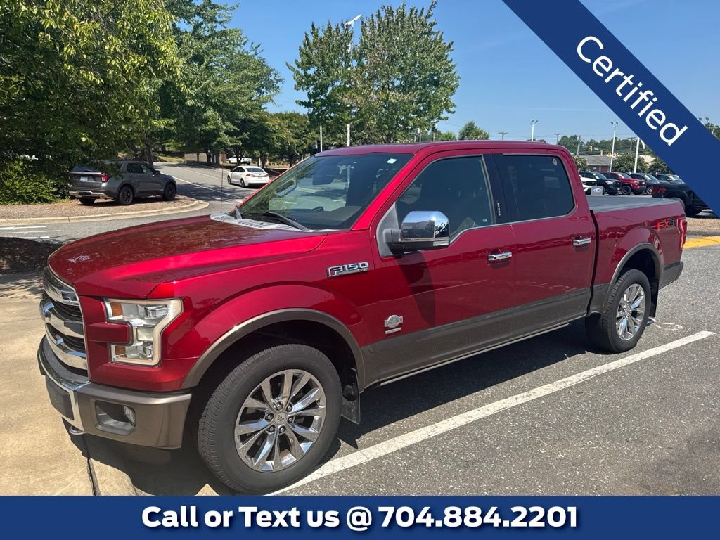 Used 2016 Ford F150 King Ranch w/ Equipment Group 601A Luxury AWD/4WD image 1