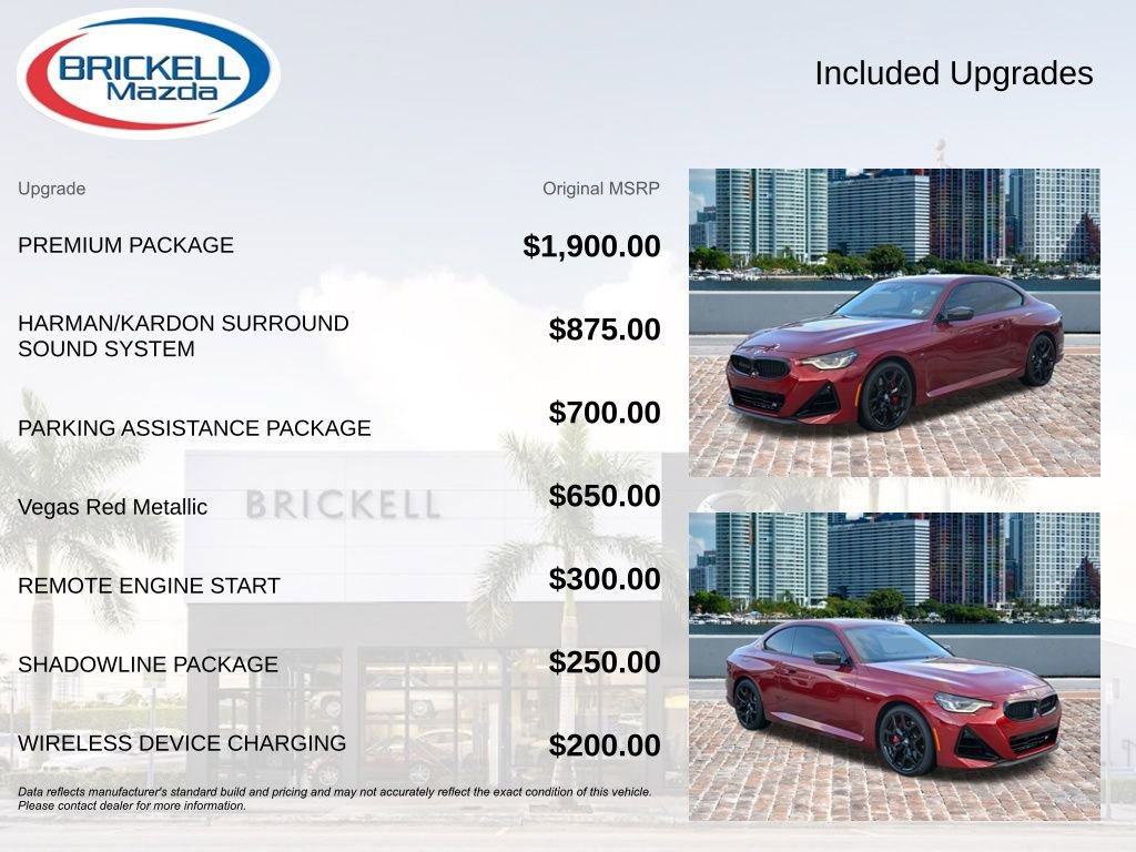 Used 2025 BMW M240i xDrive Coupe w/ Premium Package AWD/4WD image 13