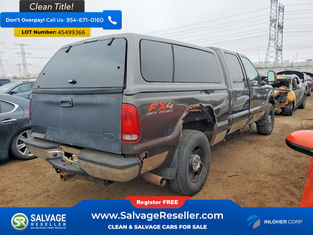 Used 2005 Ford F250 4x4 Crew Cab Super Duty image 4