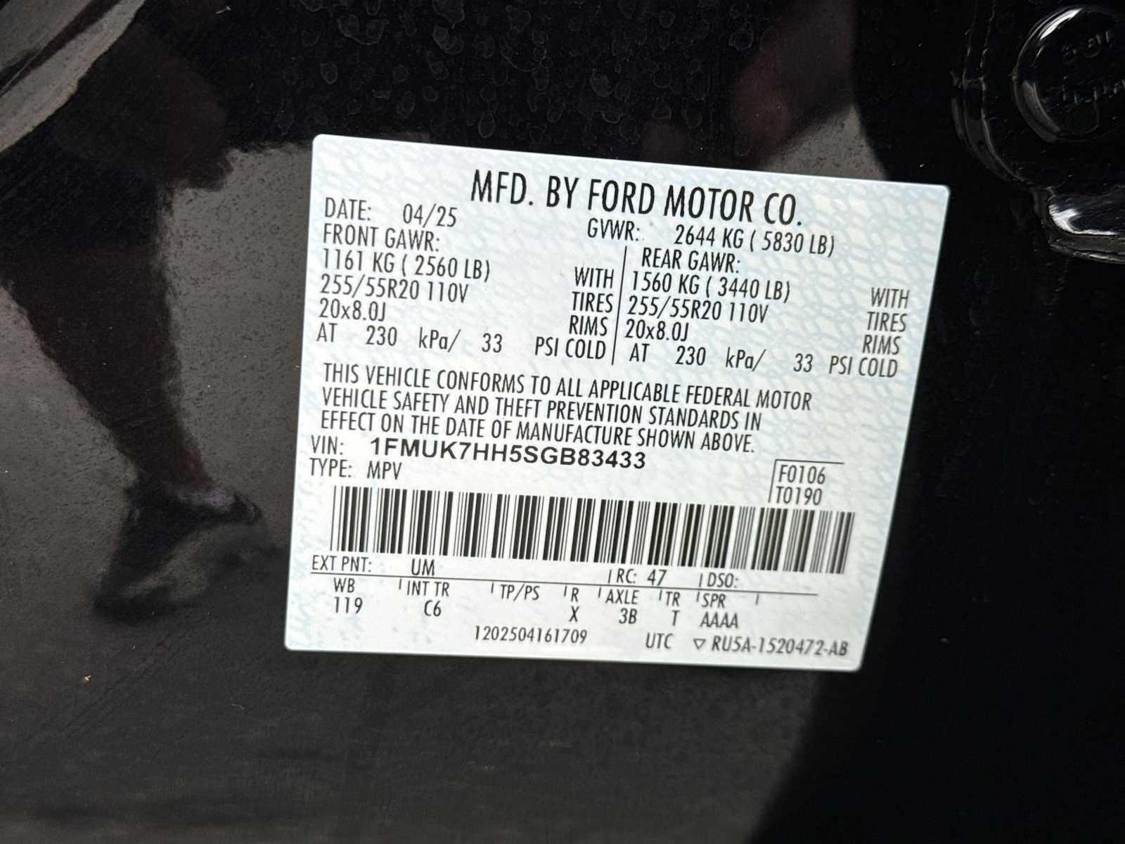 Used 2025 Ford Explorer Platinum RWD image 38
