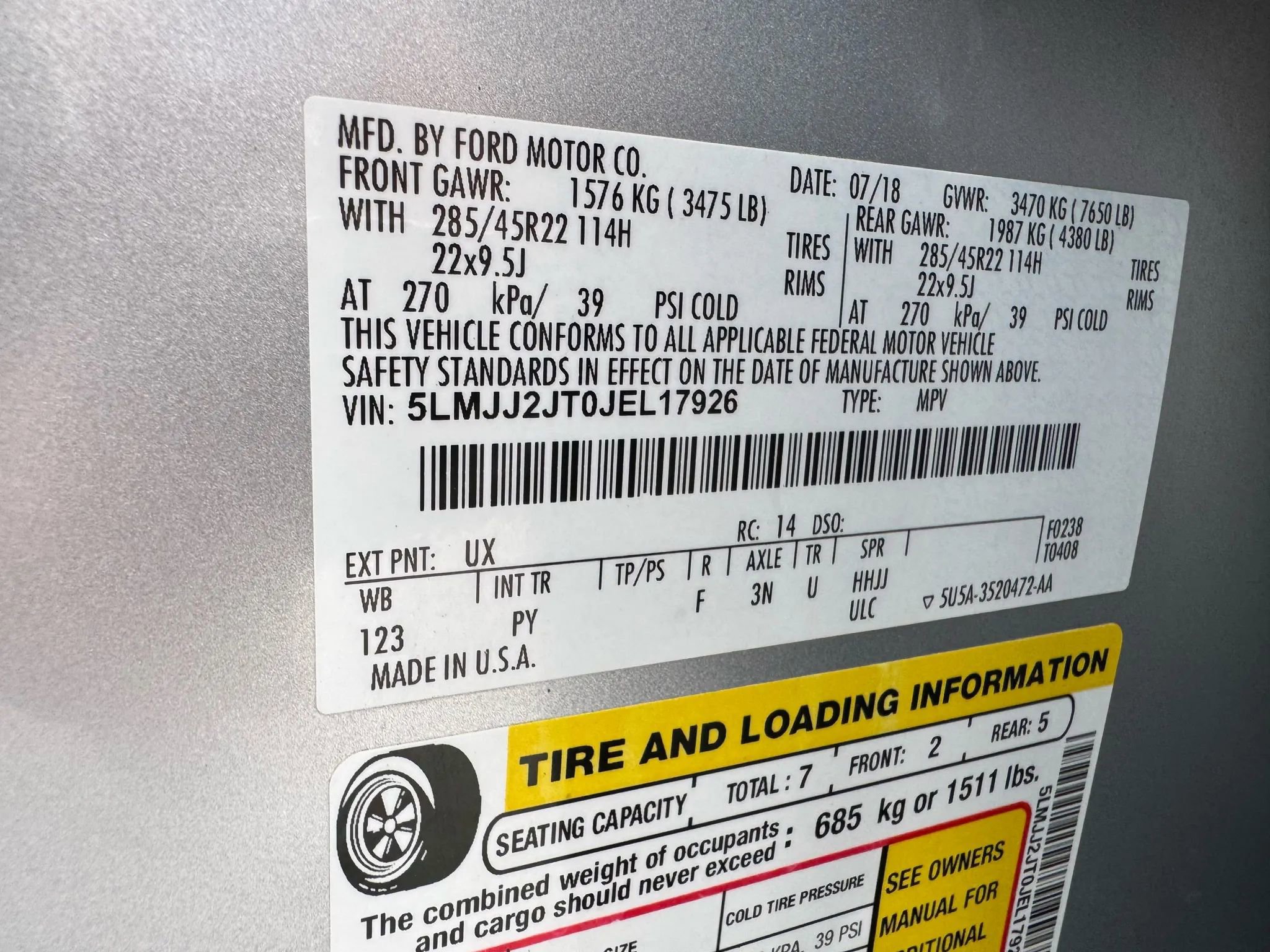 Used 2018 Lincoln Navigator Select w/ Technology Package AWD/4WD image 24