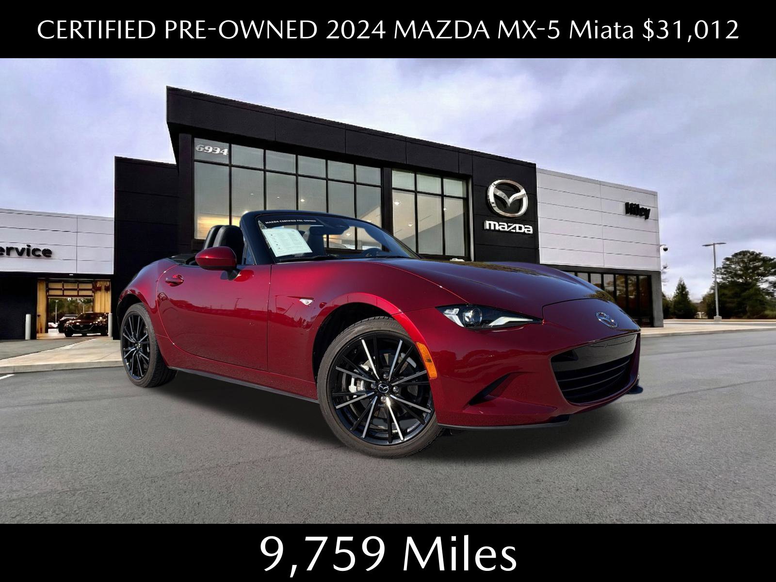 Certified 2024 MAZDA MX-5 Miata Grand Touring RWD 360° Tour