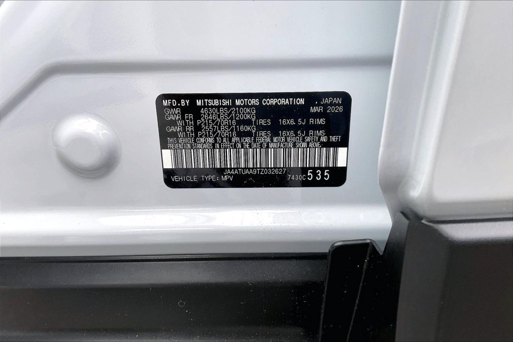 New 2026 Mitsubishi Eclipse Cross ES AWD/4WD image 12