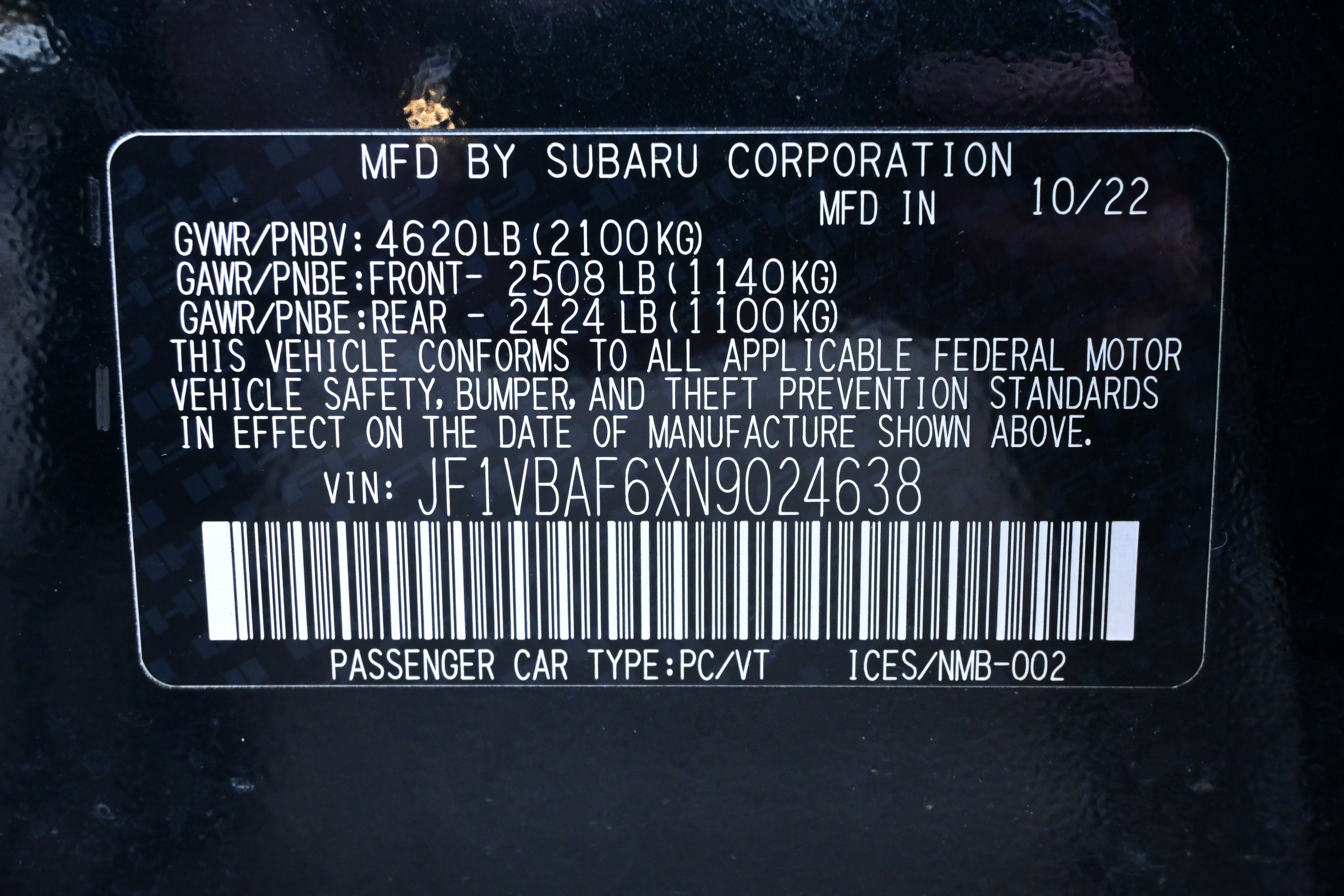 Used 2022 Subaru WRX Premium image 35