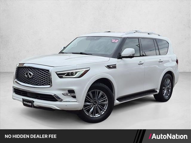 Used 2022 INFINITI QX80 Luxe w/ Cargo Package AWD/4WD image 1