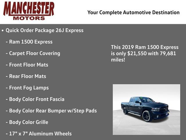 Used 2019 RAM 1500 Express w/ Express Value Package image 2