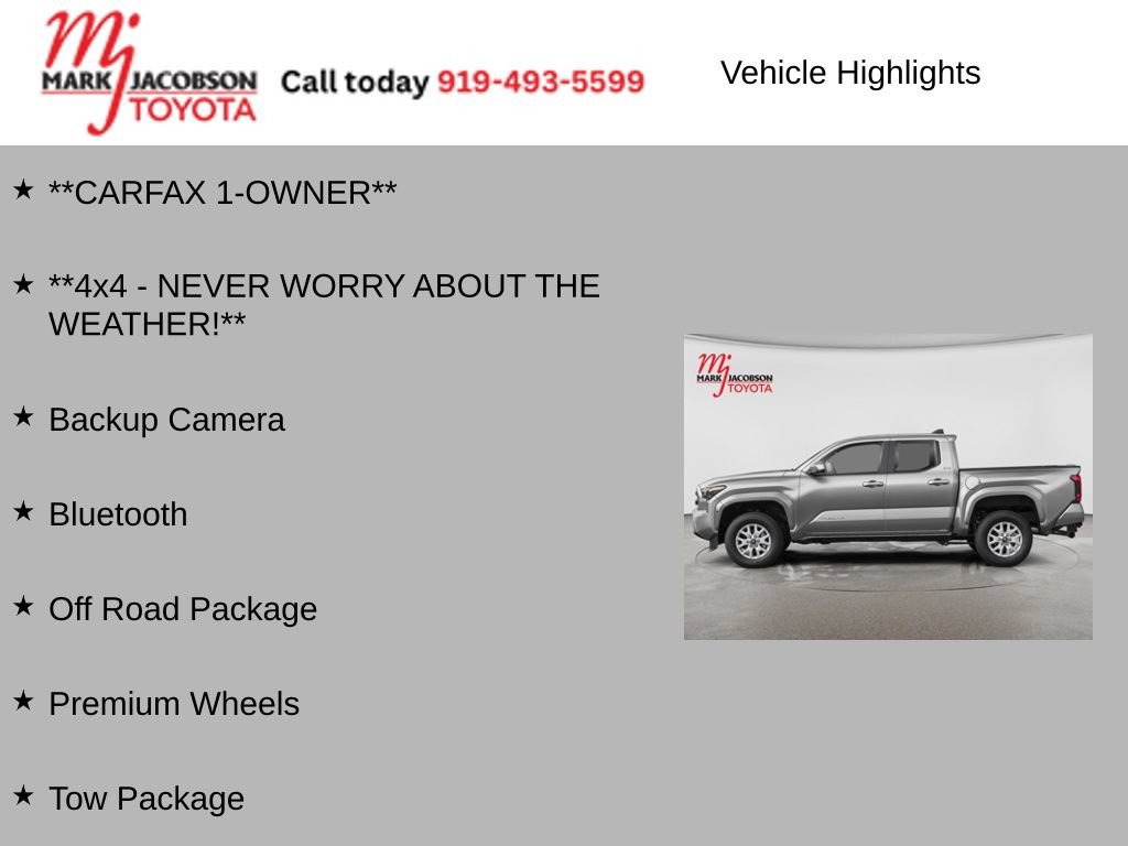 Used 2024 Toyota Tacoma TRD Off-Road AWD/4WD image 6