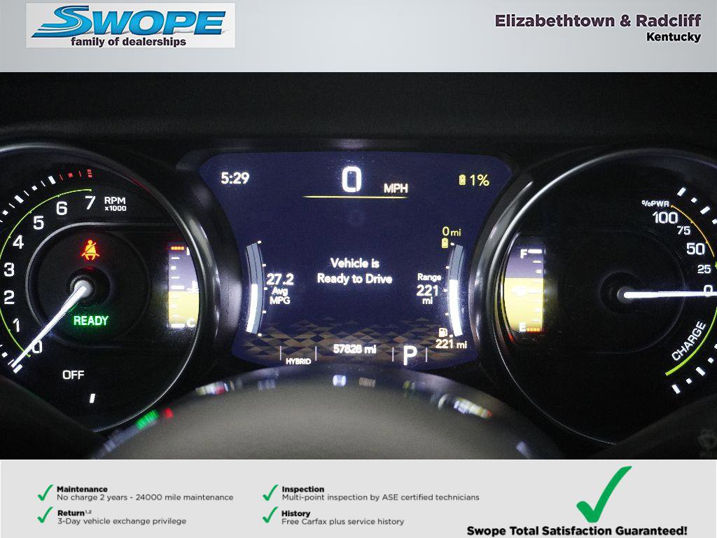 Used 2023 Jeep Wrangler Unlimited Rubicon 4xe w/ Cold Weather Group image 18