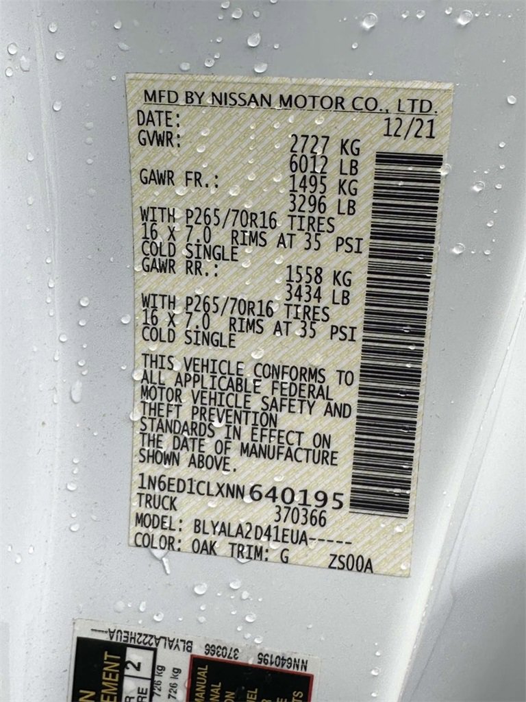 Used 2022 Nissan Frontier S image 28