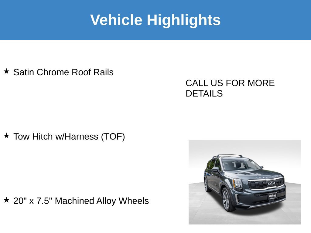 Used 2022 Kia Telluride EX w/ EX Premium Package AWD/4WD image 22