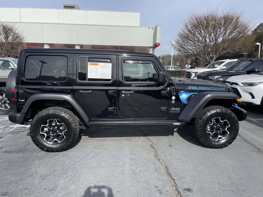 Used 2023 Jeep Wrangler Unlimited Rubicon 4xe w/ Steel Bumper Group image 12