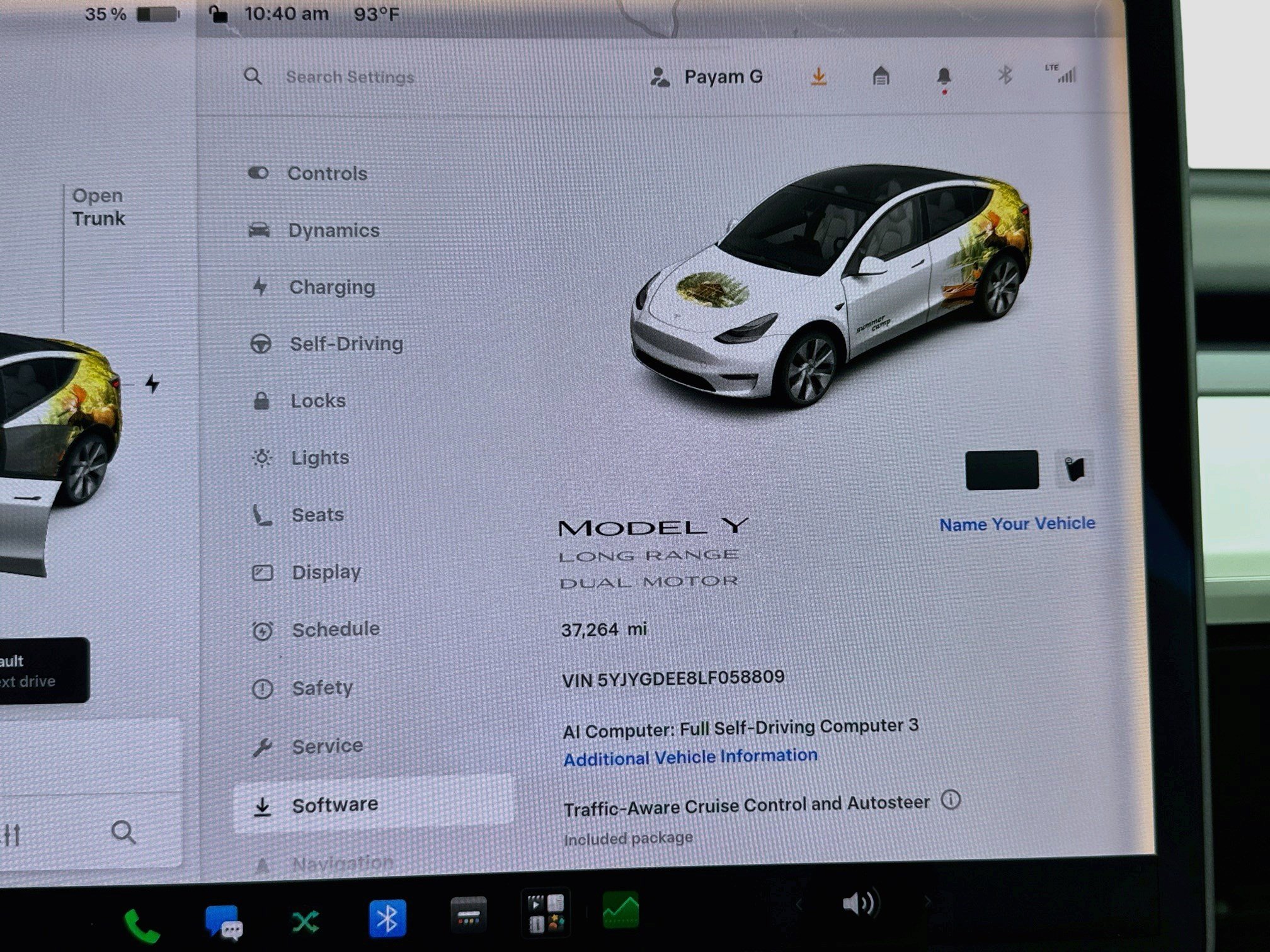 Used 2020 Tesla Model Y Long Range AWD/4WD image 8