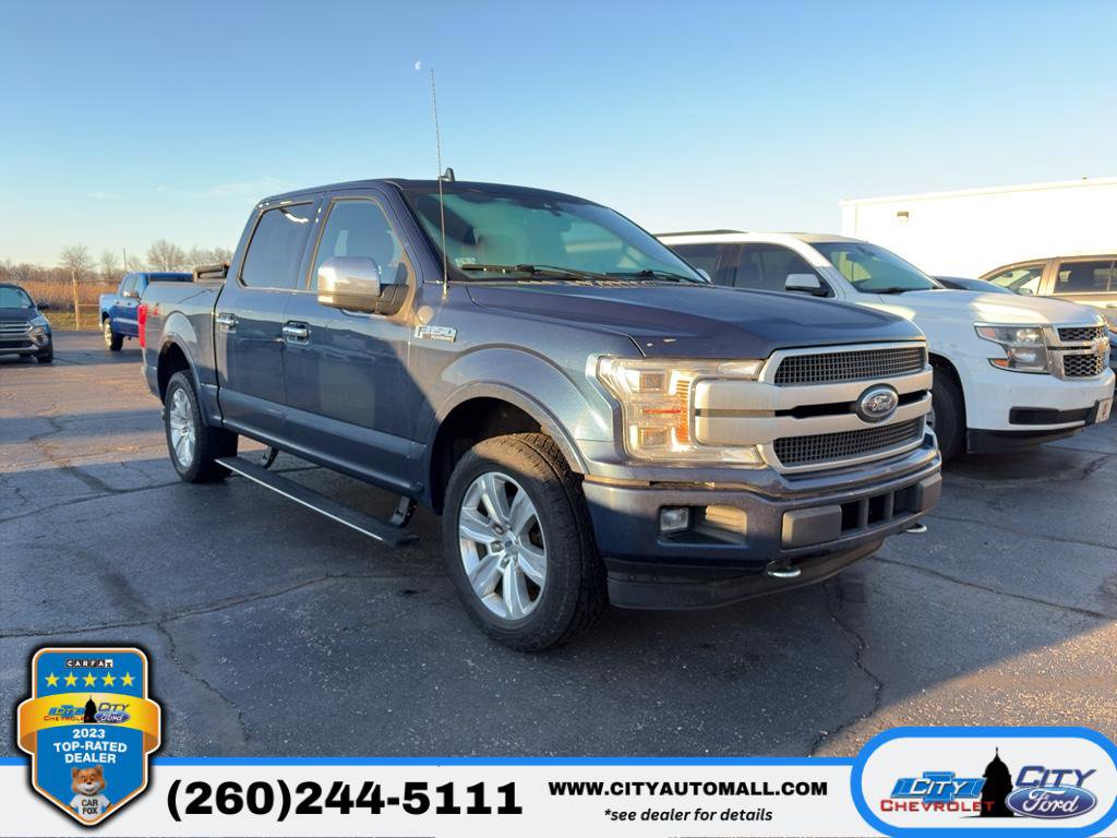 Used 2018 Ford F150 Platinum w/ Equipment Group 701A Luxury image 1