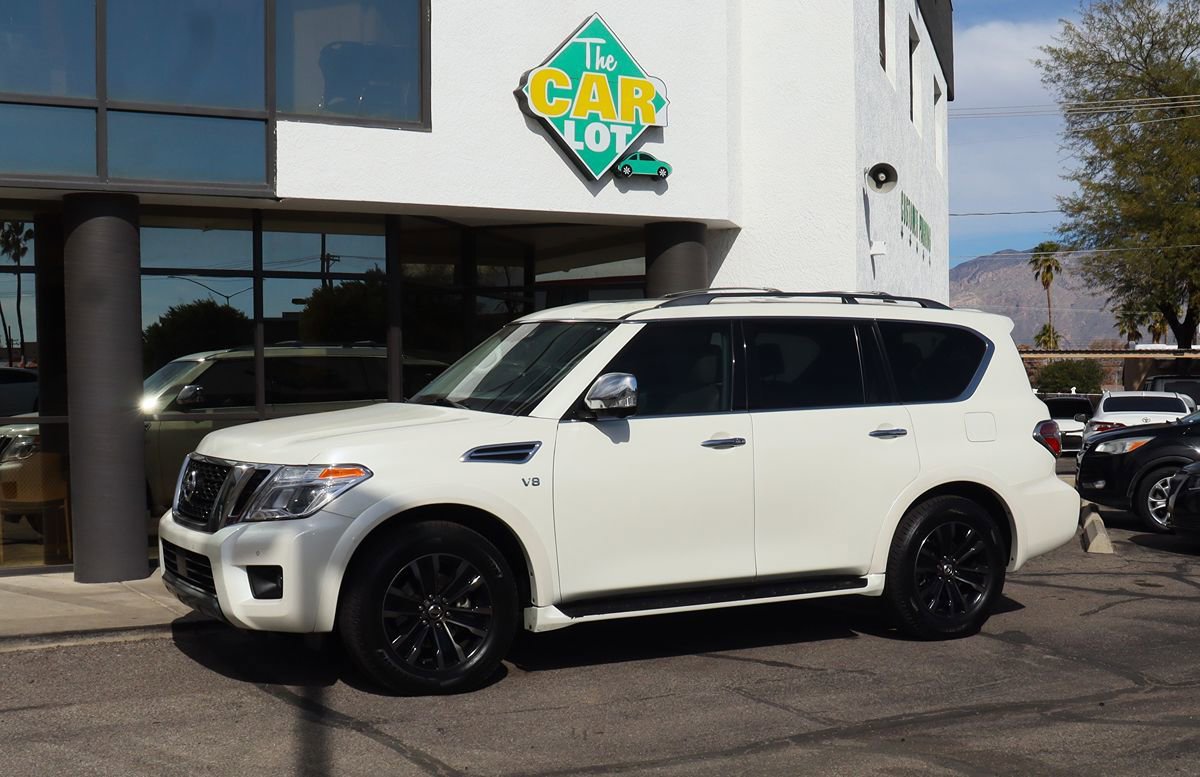 Used 2019 Nissan Armada Platinum w/ Captain's Chairs Package AWD/4WD image 7