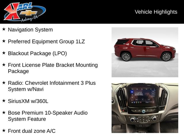 Certified 2023 Chevrolet Traverse Premier AWD/4WD image 2