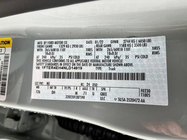 Used 2022 Ford Ranger Lariat RWD image 14