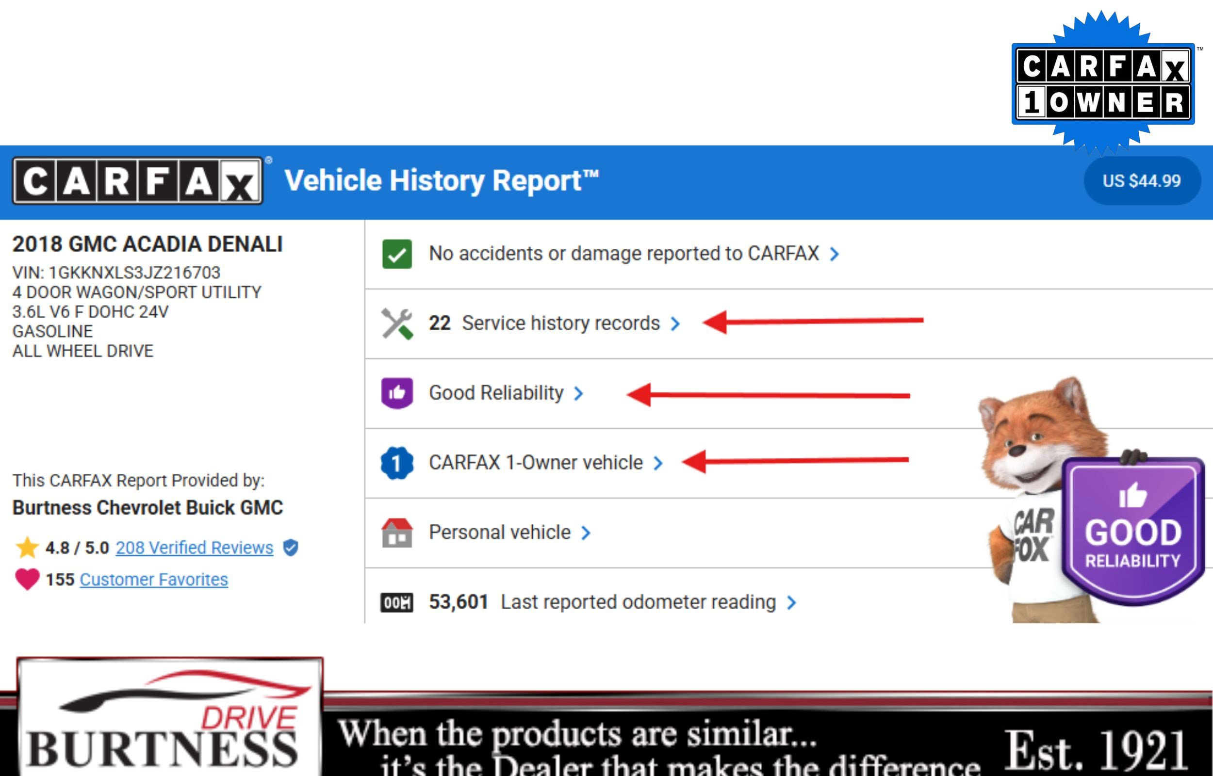 Used 2018 GMC Acadia Denali w/ Technology Package image 2