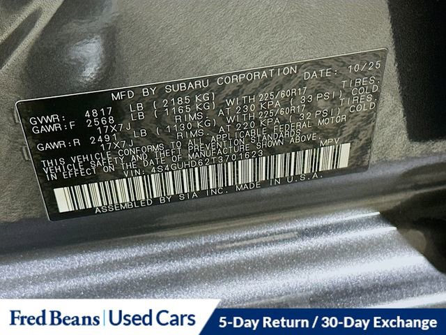 Used 2026 Subaru Crosstrek 2.0i Premium image 33