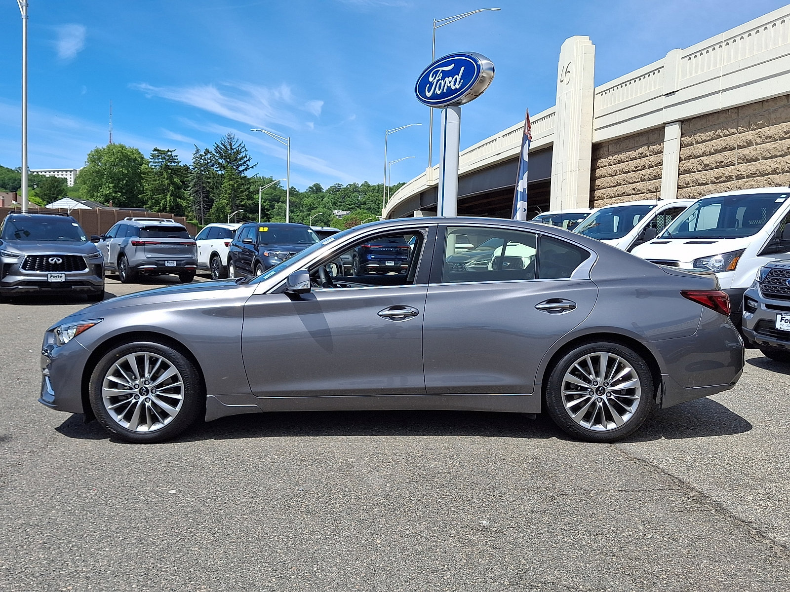 Certified 2023 INFINITI Q50 Luxe w/ Cargo Package AWD/4WD image 7