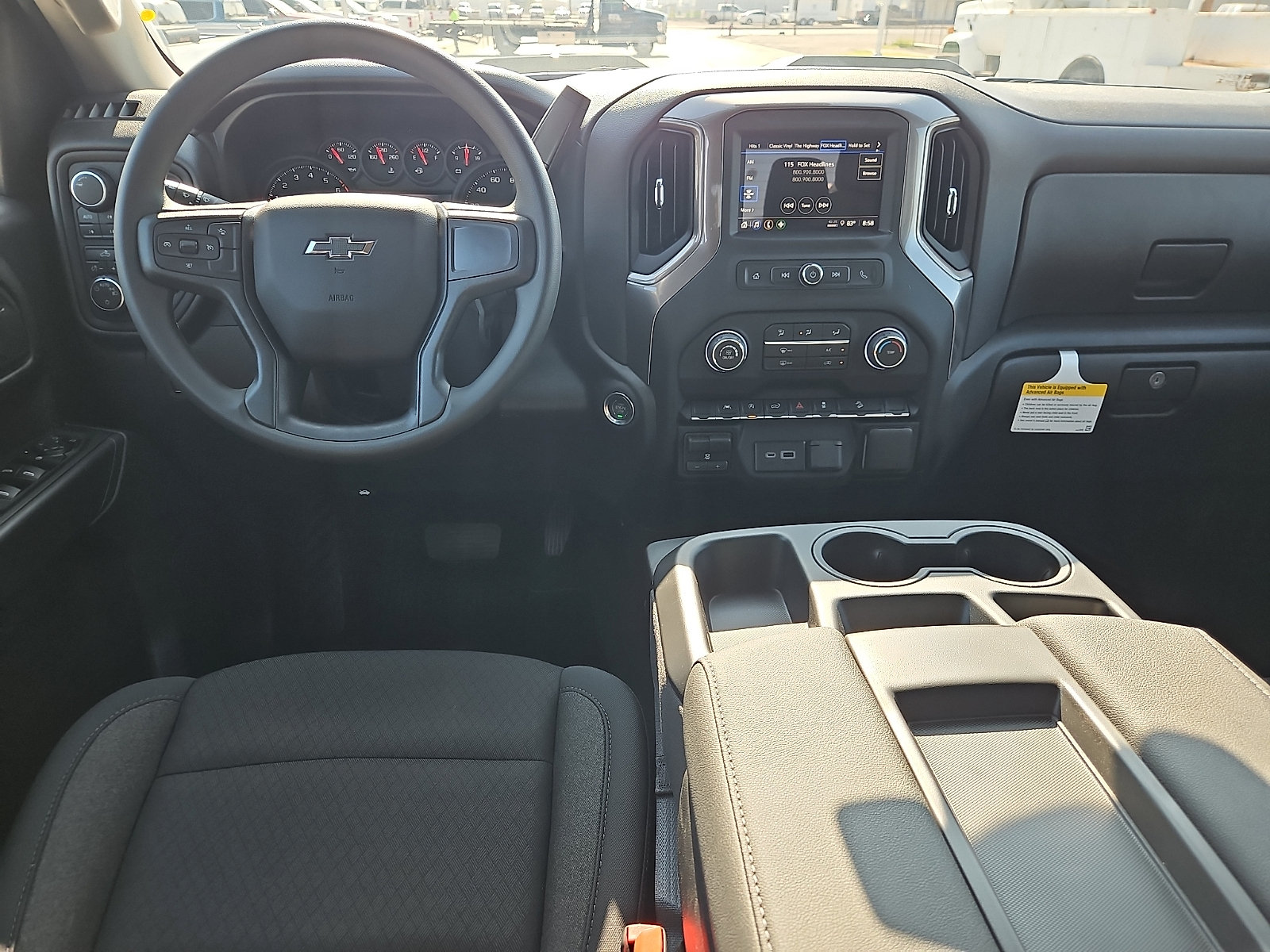 New 2026 Chevrolet Silverado 1500 Custom Trail Boss w/ Turbomax Blackout Package AWD/4WD image 12