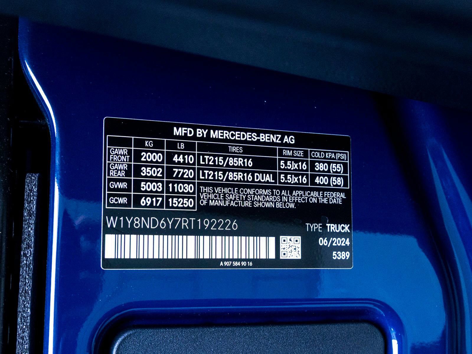 Used 2024 Mercedes-Benz Sprinter 3500 w/ Acoustic Package image 25