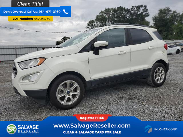 Used 2019 Ford EcoSport SE
