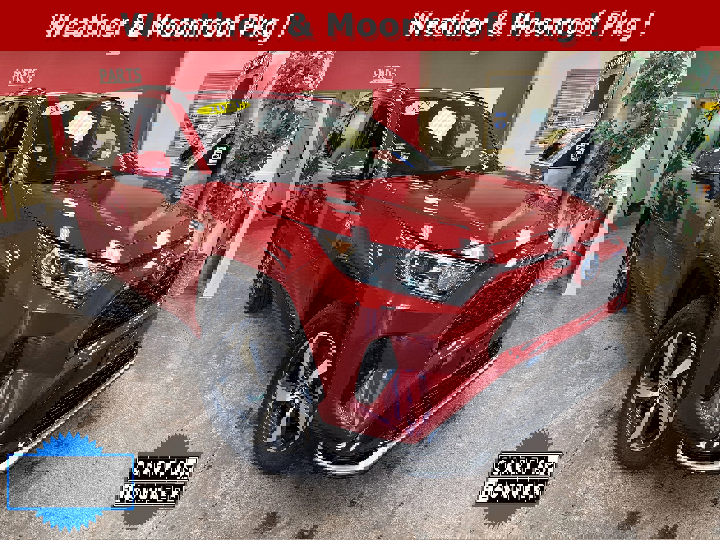 Used 2021 Toyota RAV4 SE w/ Weather & Moonroof Package video 1