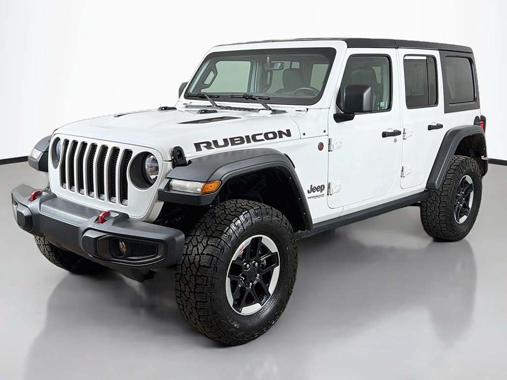 Used 2021 Jeep Wrangler Unlimited Rubicon w/ Uconnect 4C Nav & Sound Group AWD/4WD image 7