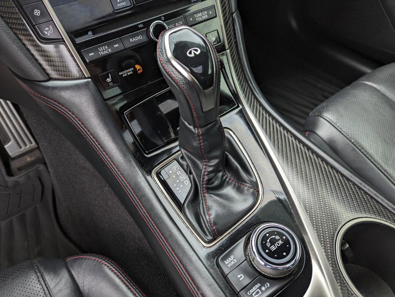 Used 2021 INFINITI Q60 Red Sport 400 w/ Cargo Package AWD/4WD image 23