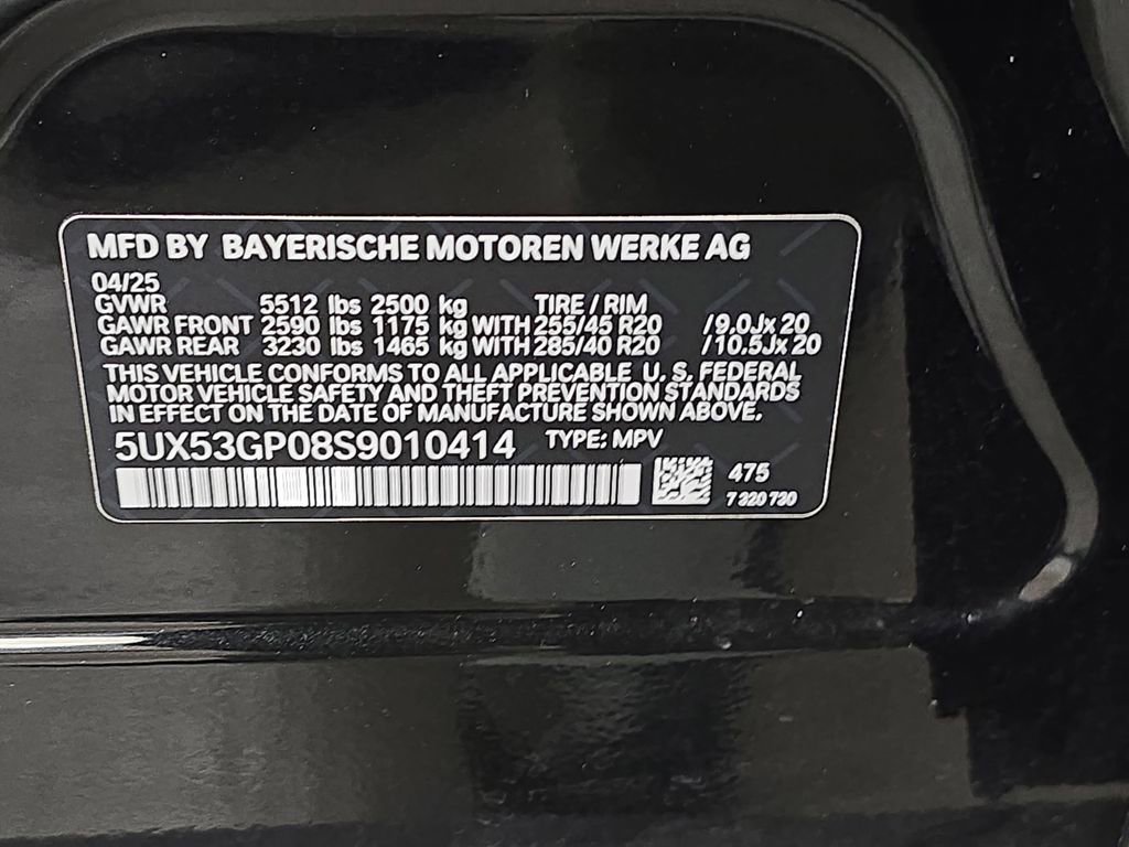 Used 2025 BMW X3 xDrive30i w/ Convenience Package image 34