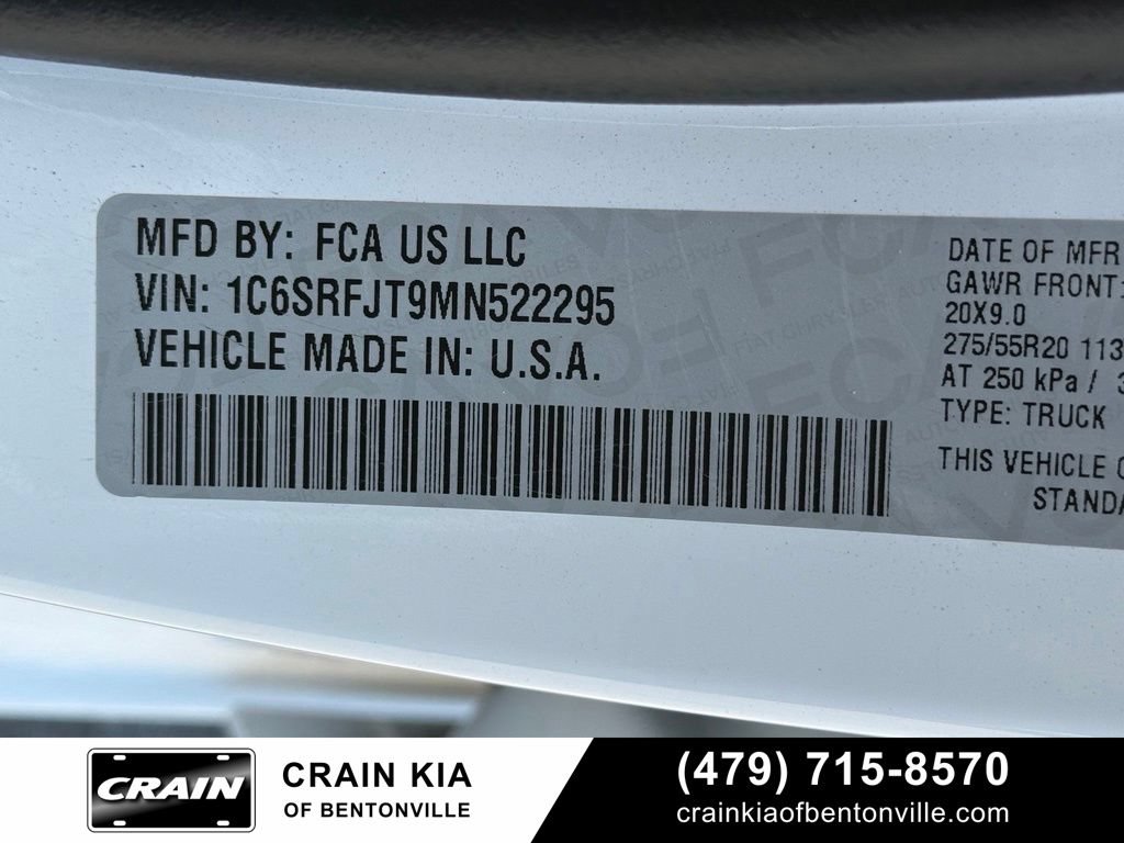 Used 2021 RAM 1500 Laramie w/ Laramie Southwest Edition AWD/4WD image 34