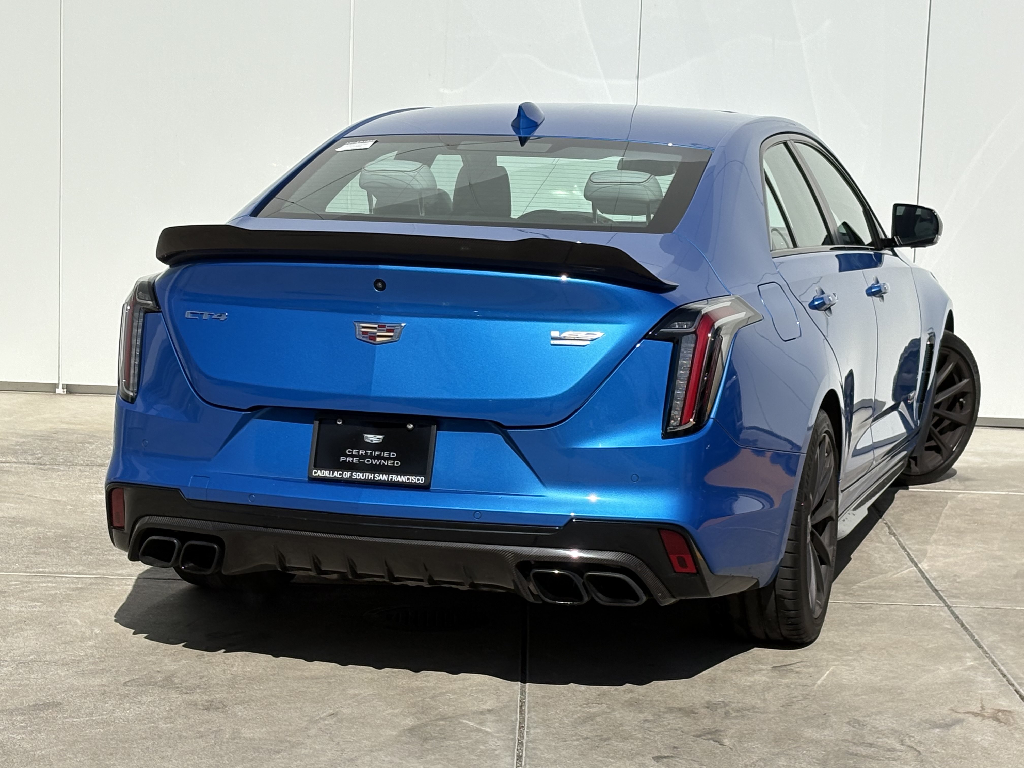 Certified 2025 Cadillac CT4 V Blackwing w/ Carbon Fiber 1 Package RWD image 7
