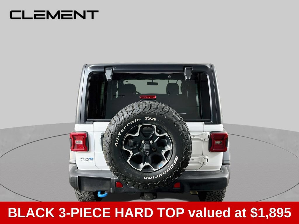 Used 2023 Jeep Wrangler Unlimited Rubicon 4xe w/ Steel Bumper Group AWD/4WD image 4