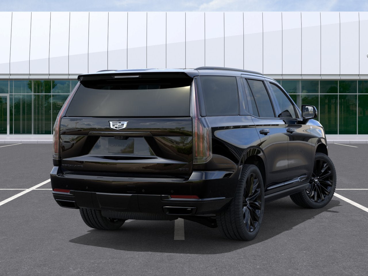 New 2026 Cadillac Escalade Platinum Sport w/ LPO, ONYX Package AWD/4WD image 4