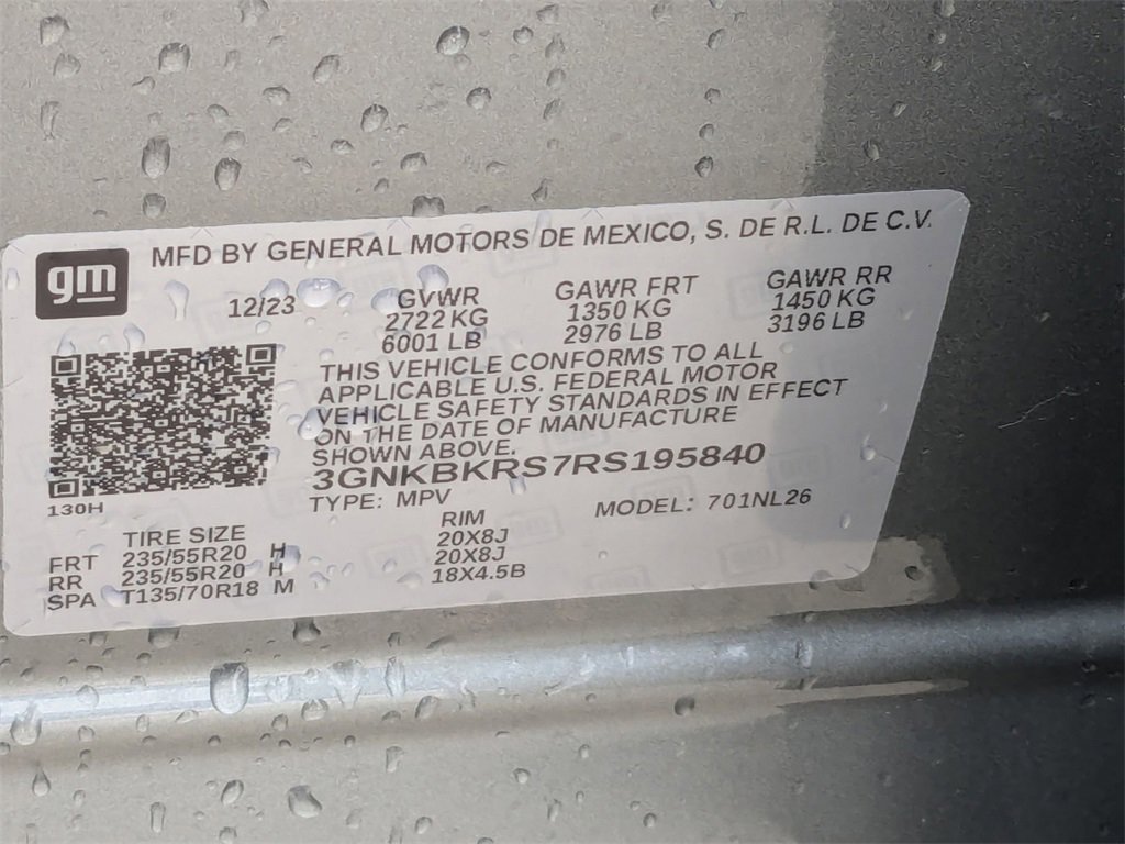 Used 2024 Chevrolet Blazer RS w/ Enhanced Convenience Package image 31