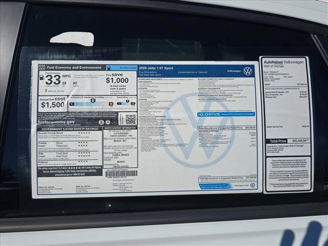 New 2026 Volkswagen Jetta Sport image 18