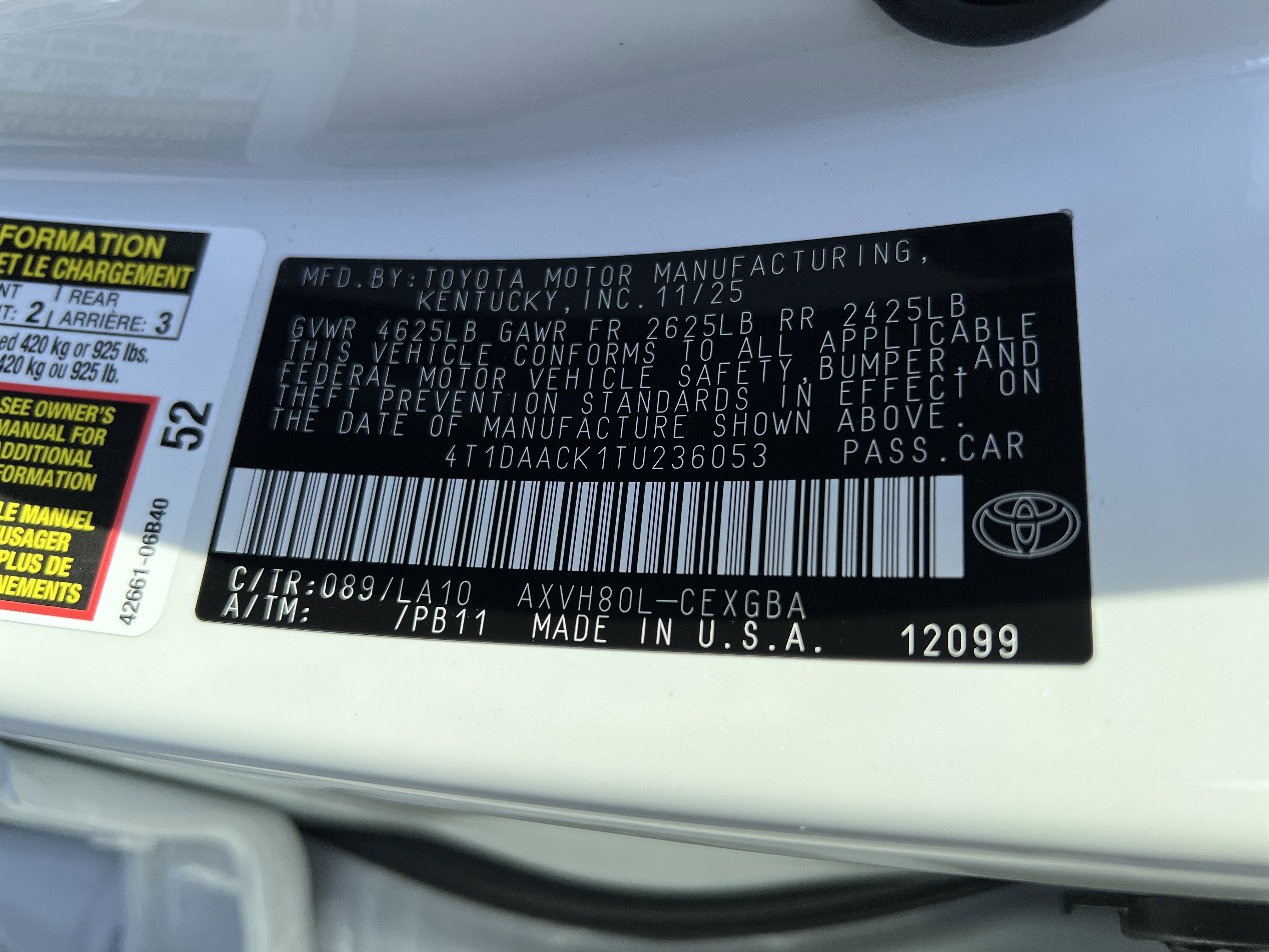 New 2026 Toyota Camry XLE image 8