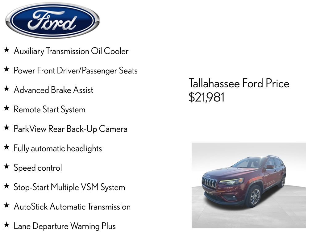 Used 2020 Jeep Cherokee Latitude Lux w/ Quick Order Package 26H Lux image 8