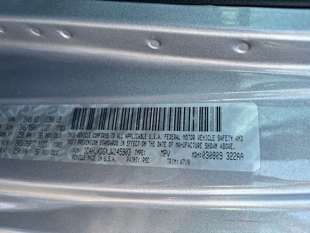 Used 2018 Jeep Wrangler Unlimited Sport image 12