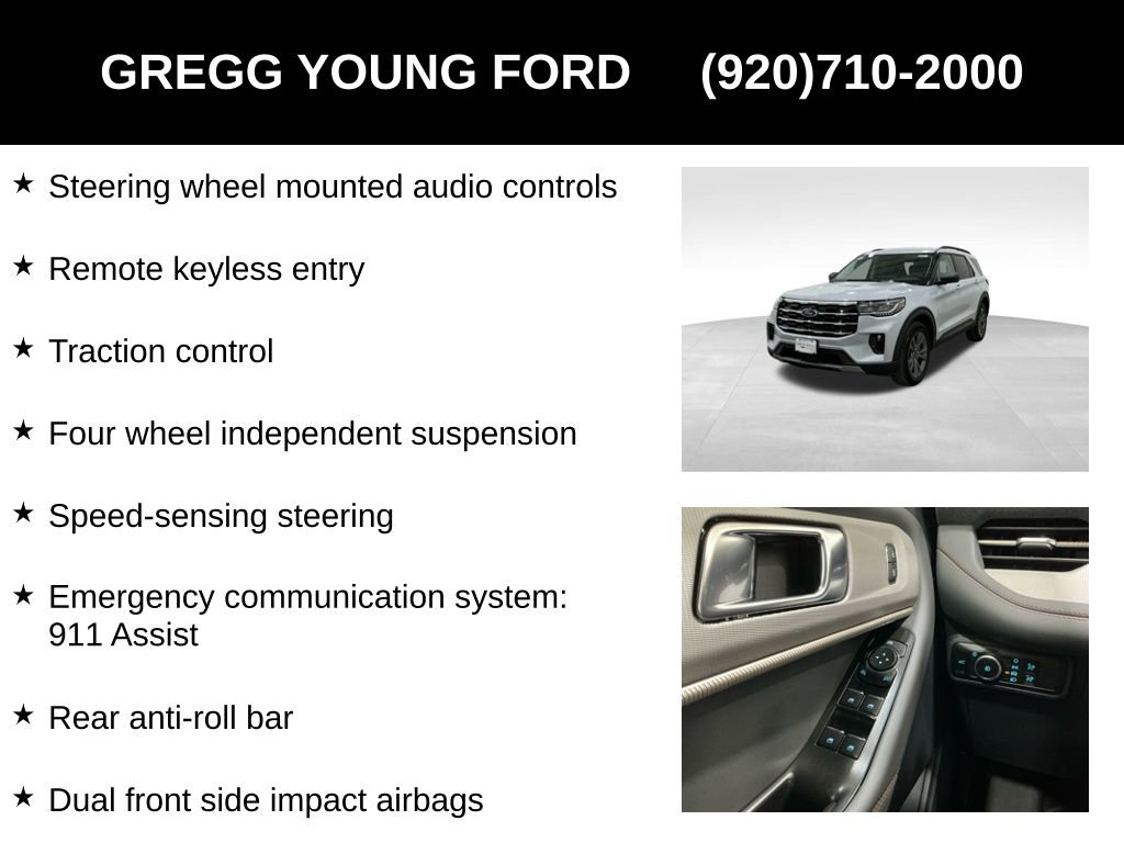New 2026 Ford Explorer Active w/ Active Comfort Package AWD/4WD image 19