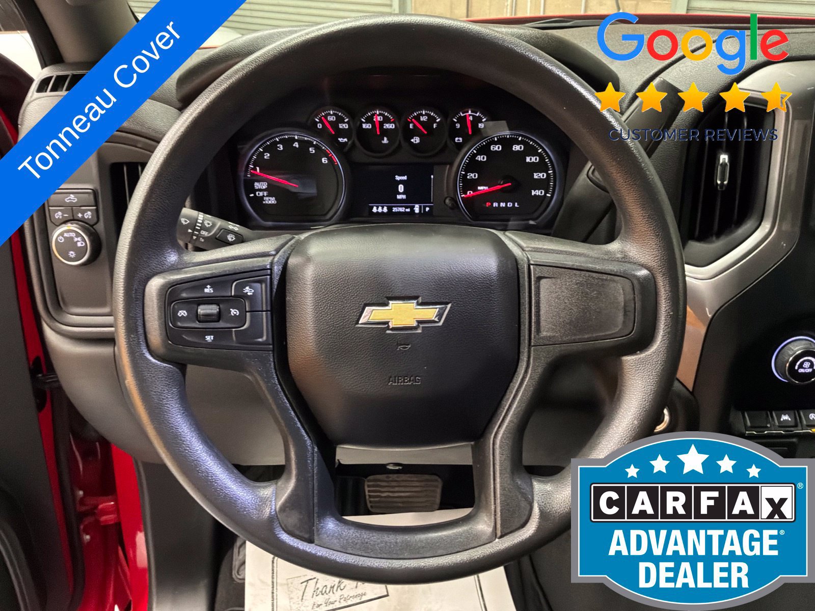 Used 2024 Chevrolet Silverado 1500 Custom w/ LPO, Dark Essentials Package RWD image 21