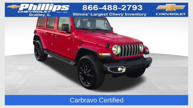 Used 2025 Jeep Wrangler Unlimited Sahara AWD/4WD image 1