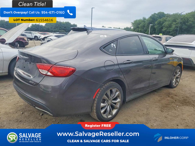 Used 2015 Chrysler 200 S w/ Navigation & Sound Group I AWD/4WD image 4