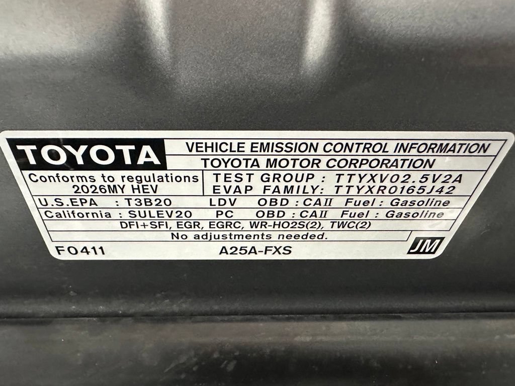 Used 2026 Toyota Camry XSE FWD image 72