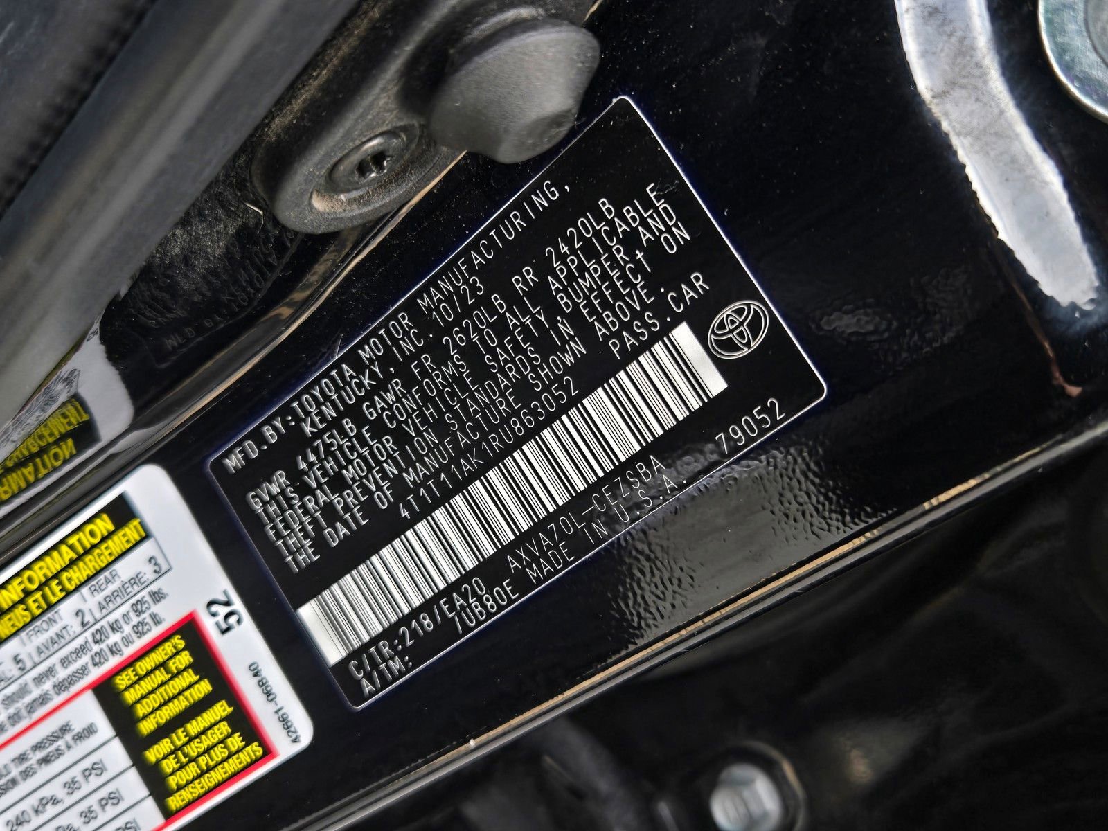 Certified 2024 Toyota Camry SE w/ Cold Weather Package image 29